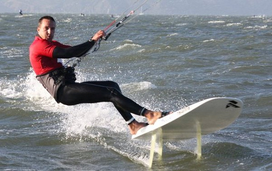 Adam Koch: he depresses windsurfers