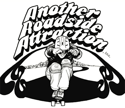 Another Roadside Attraction (ARA): the official logo designed by Art Burrows