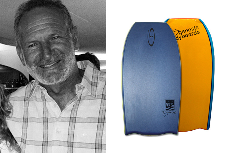 António Vilela: he co-founded Genesis Bodyboards in 1984