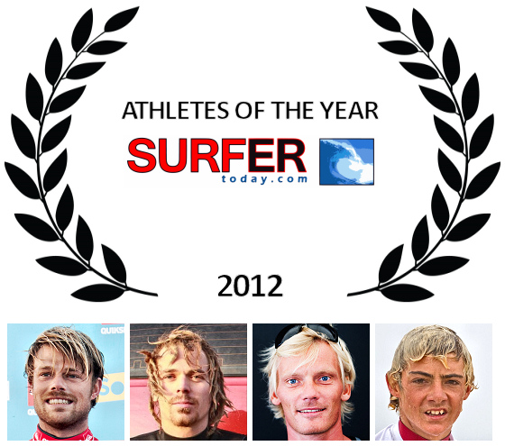 Athletes of the Year 2012: Dane Reynolds, Lewis Crathern, Andre Paskowski and Sammy Morretino
