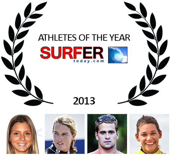 Athletes of the Year 2013: Maya Gabeira, Alex Caizergues, Marcilio Browne and Isabela Sousa