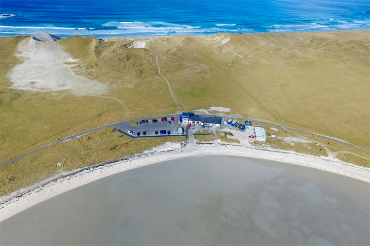 Barra Airport: the only beach runway on the planet relies on low tide to be open for take-offs and landings | Photo: HIAL