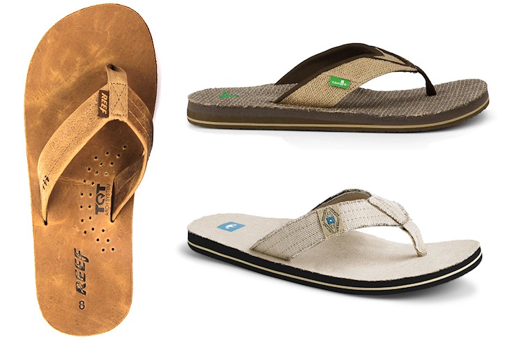 Surf sandals: let your feet feel the elements