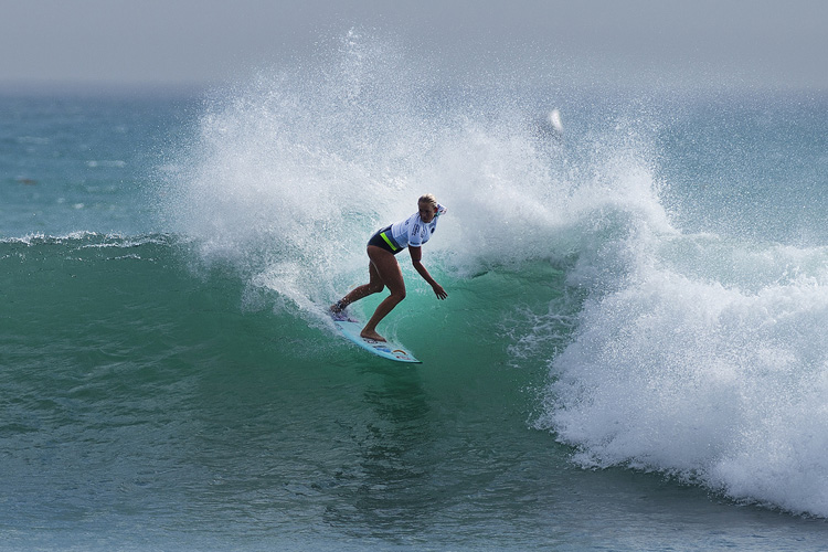 Bethany Hamilton: one of the most inspiring surfers on the planet | Photo: Kirstin/WSL