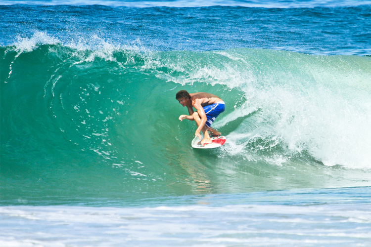 Blair Conklin: aiming at the world skimboarding title | Photo: Exile Skimboards
