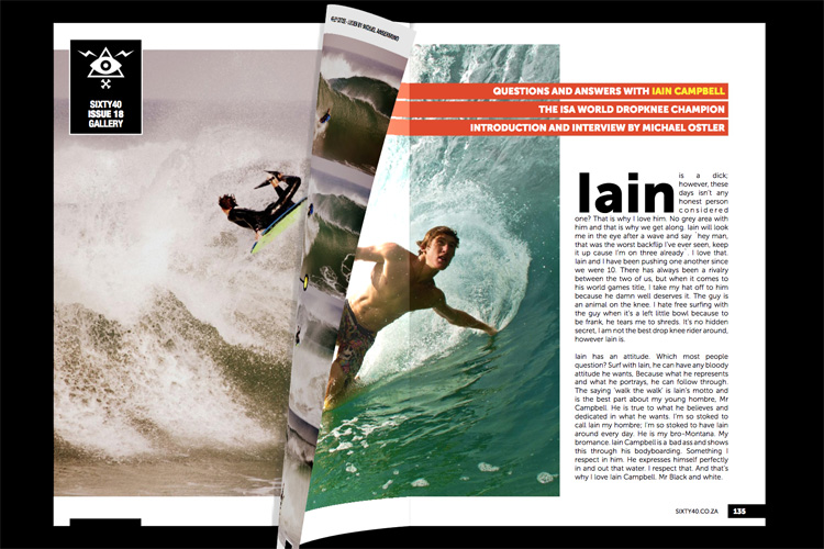Bodyboard magazines: the majority of the publications are now available exclusively online