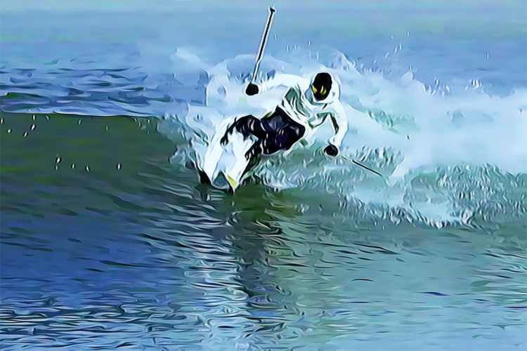 Candide Thovex: skiing the artificial waves of the world