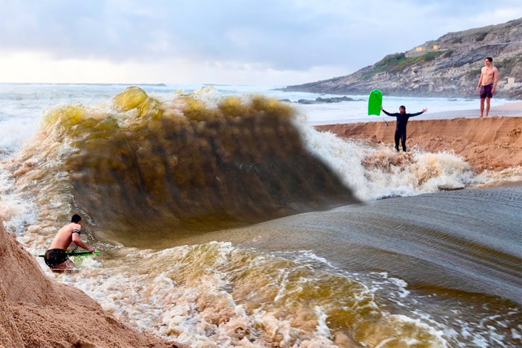 Artificial waves: create your own rideable wave | Still: Sickos