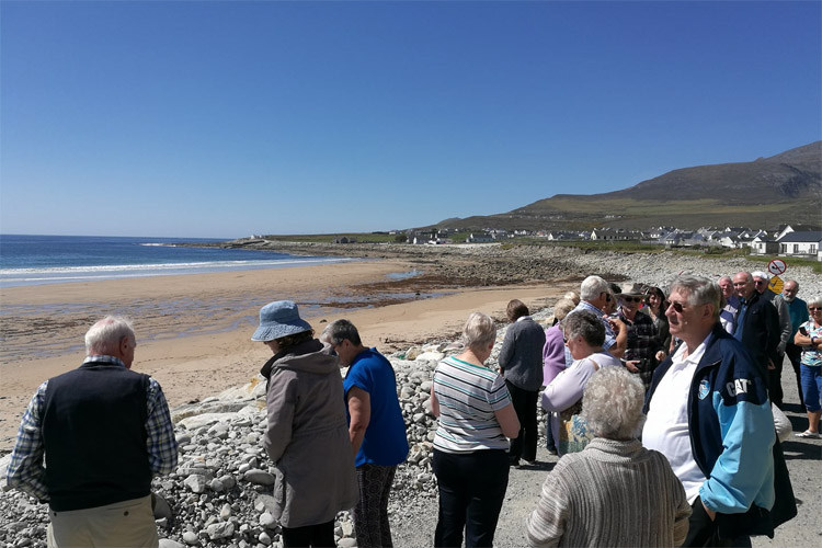 Dooagh Beach: tourists are returning to the sands of Achill Island | Photo: Achill Island Tourist Office