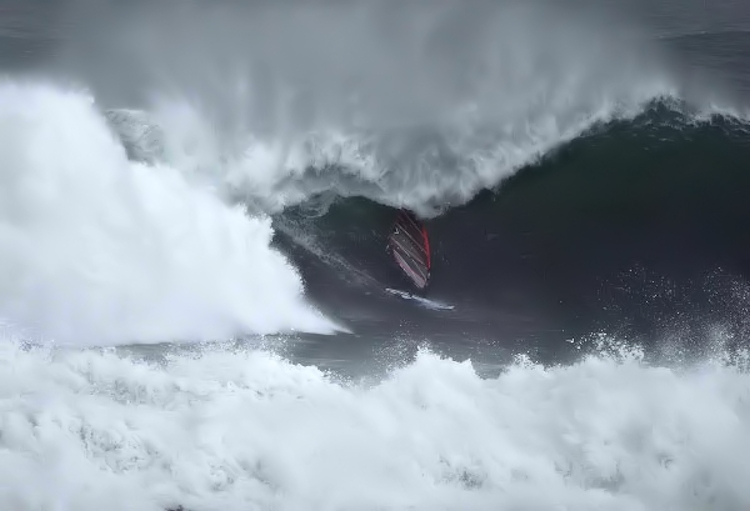 Finn Mullen: slightly pitted at Mullaghmore Head