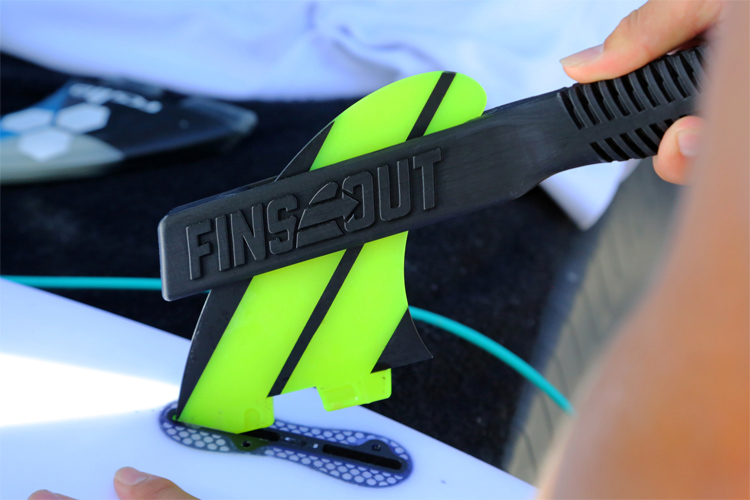 FinsOut: the world's first fin removal tool | Photo: FinsOut