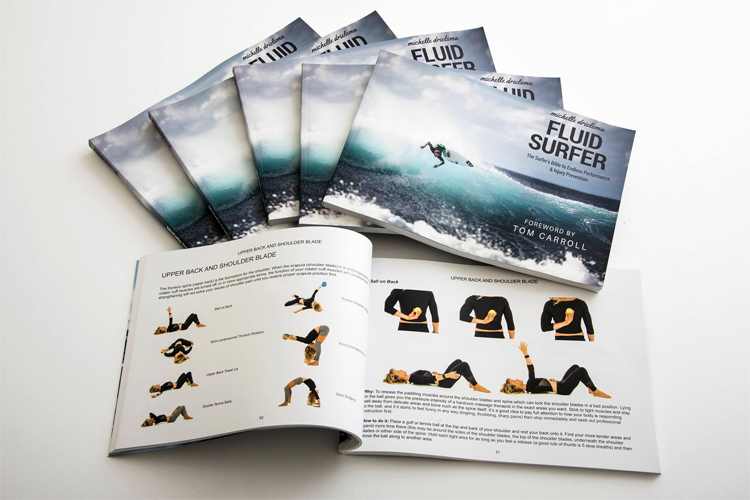 Fluid Surfer: a 179-page book that will help your become a stronger and better surfer