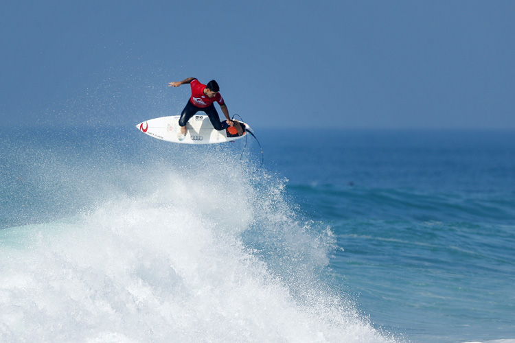 Gabriel Medina: eyeing his third Quiksilver Pro France trophy | Photo: Poullenot/WSL