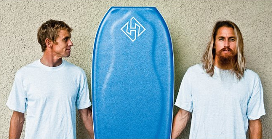 Hubboards: Jeff and Dave have been shaping bodyboards in secrecy