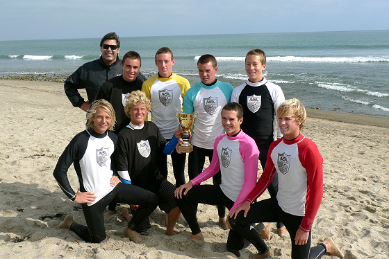 Huntington Beach High: proud surfers