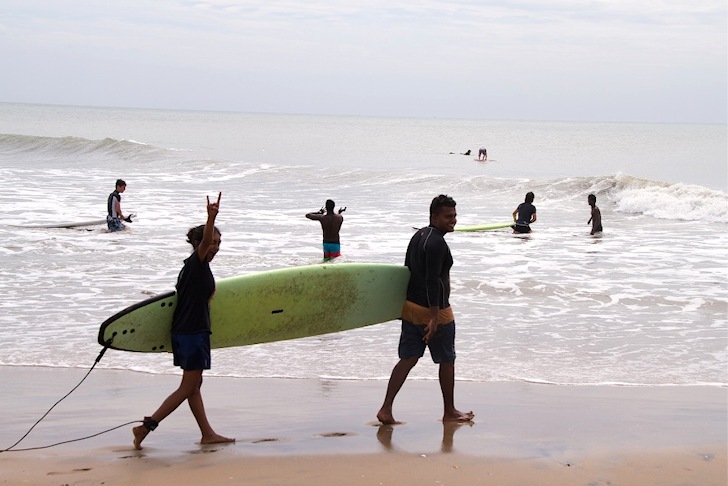 India: surfing is growing here