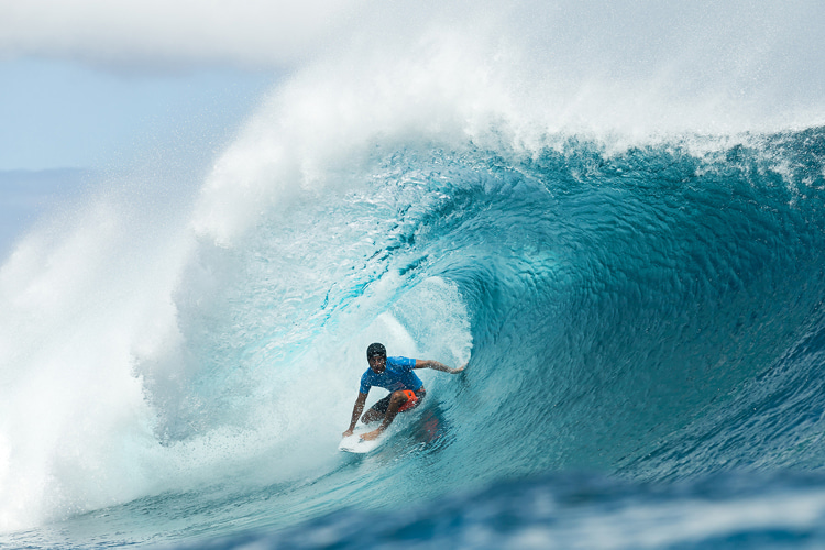 Tehaupoo, Tahiti: the home of the Paris 2024 surfing event | Photo: WSL