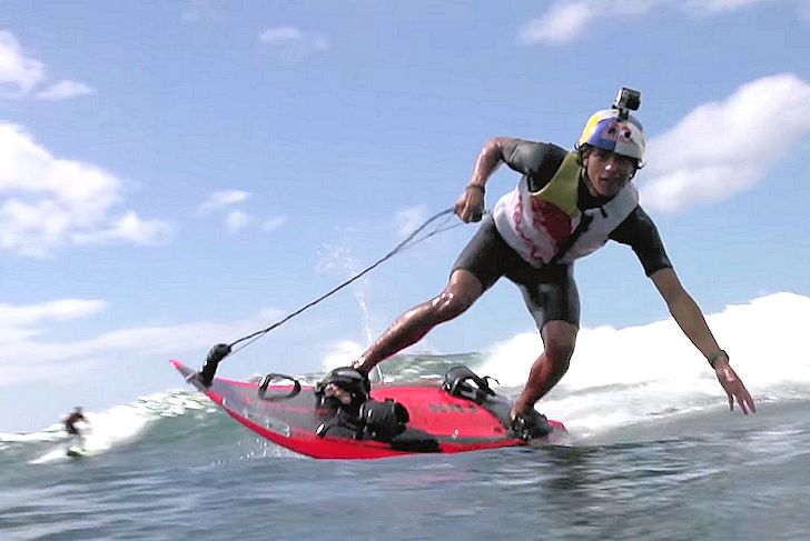 Jet Surf: Kai Lenny at full throttle