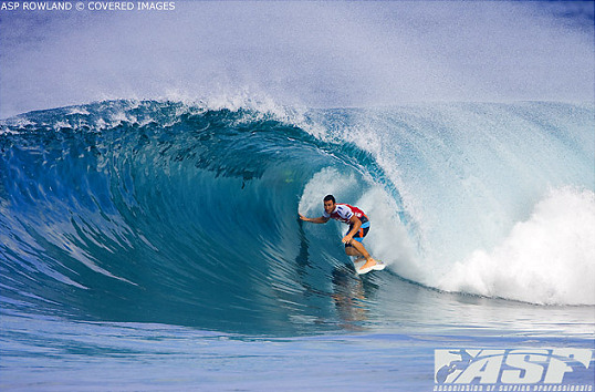 Joel Parkinson: the scored a Perfect 20 at the 2008 Pipe Masters