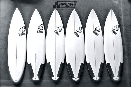 Kelly Slater: the quiver for Bells Beach