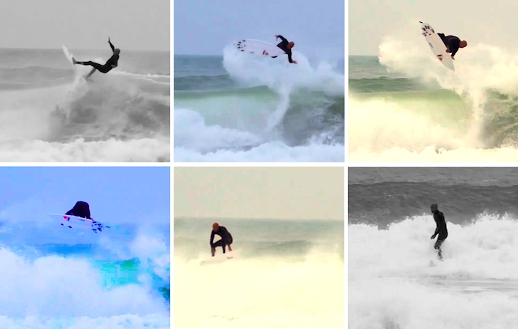 Kelly Slater: a 540 air reverse at 42