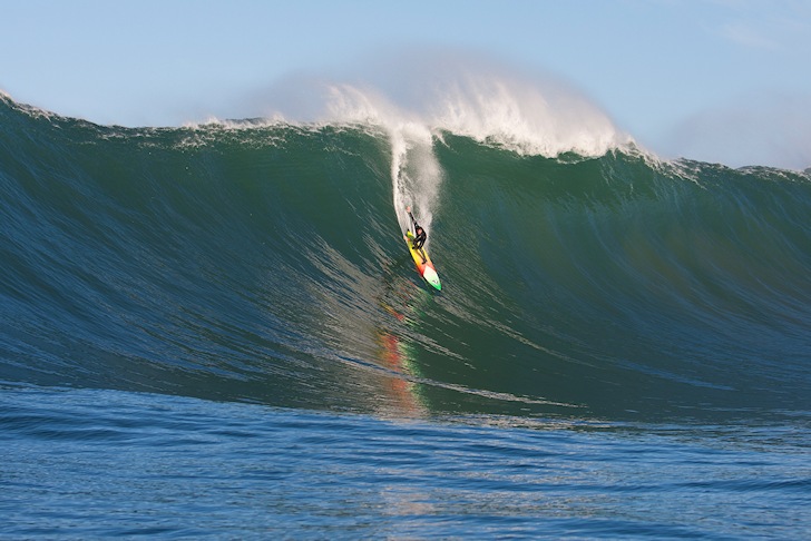 Ken Collins: a big wave charger and supporter