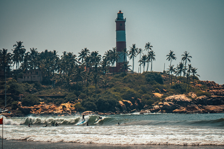 Kovalam Beach: the surfing capital of India | Photo: Klavins/Creative Commons