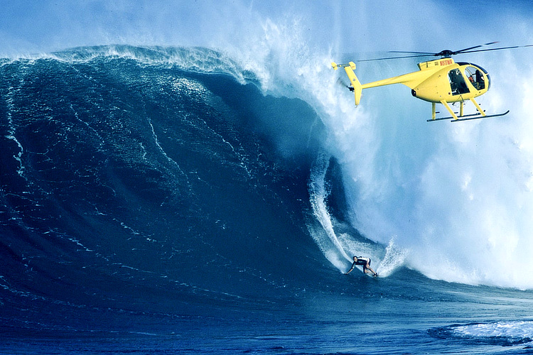 Laird Hamilton: a pioneer surfer at Jaws | Photo: Take Every Wave: The Life of Laird Hamilton