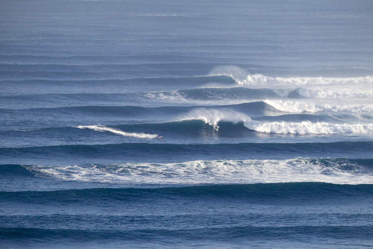 Mar da Calha: it could be Portugal's longest wave | Photo: Hugo Silva/Red Bull