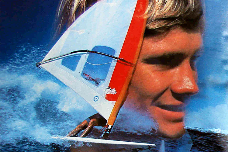 Mike Waltze: the winner of the Maui Windsurfing Grand Prix 1982 | Photo: NeilPryde
