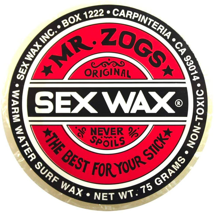 Mr. Zog's Sex Wax: the name and logo were designed by Hank Pitcher
