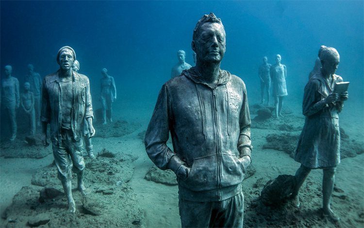 Museo Atlantico: the world's first underwater sculpture museum | Photo: Jason deCaires Taylor