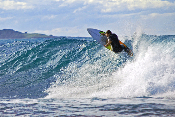 Nicholas Power: surfer and academic
