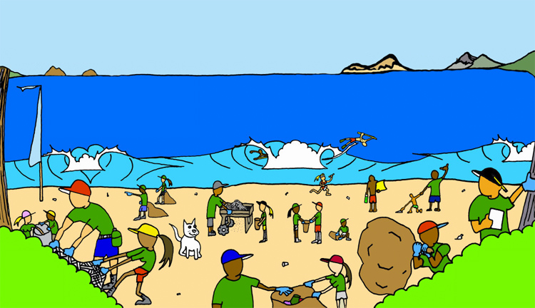 Sustainable Coastlines Hawaii: keeping Oahu beaches clean