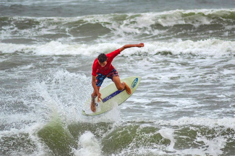 2018 Outer Banks Skim Jam: the iconic event had all sorts of weather | Photo: Fernandez/Skim USA