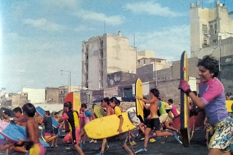 Bodyboarding: in the beginning it was all about having fun | Photo: Estupiñán