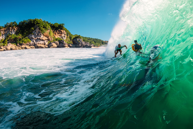 Padang Padang: one of the best waves in the world | Photo: Shutterstock
