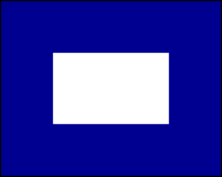 P (Papa) | Nautical Flag