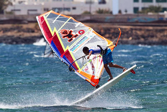 Pro windsurfing: media-friendly pictures