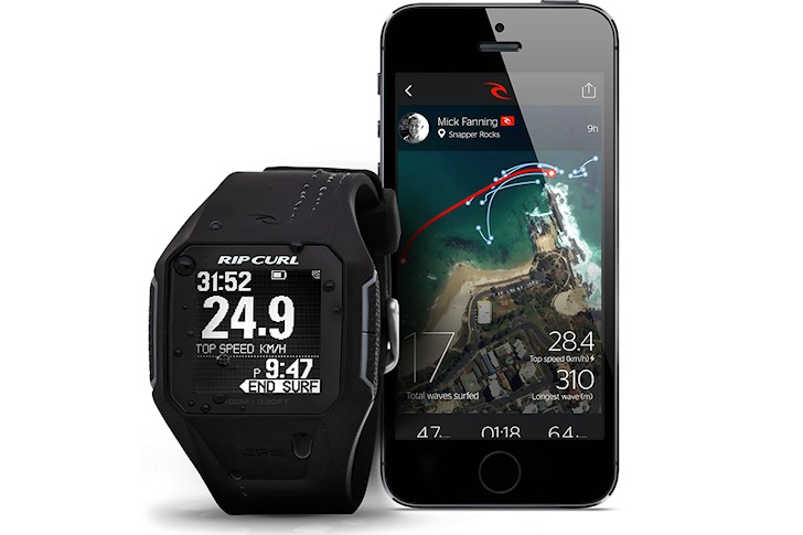Rip Curl Search GPS: measure speed and distance