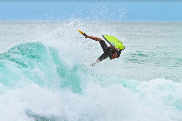 Rob Barber: the director of Bodyboard Holidays is an accomplished rider