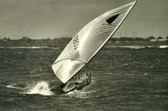 Robby Naish: he invented foot straps for the windsurfer