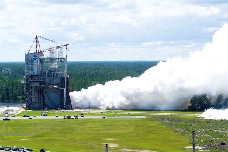 RS-25 engine: it creates rain artificially, but it was not built to control weather | Photo: NASA