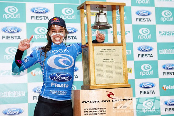 Sally Fitzgibbons: ringing the bell