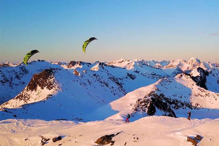Norway: a snow kiteboarding paradise