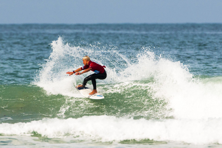 Sol Hawkins: he helped the Newquay Boardriders win the Interclub Surf Championships | Photo: Surfing GB