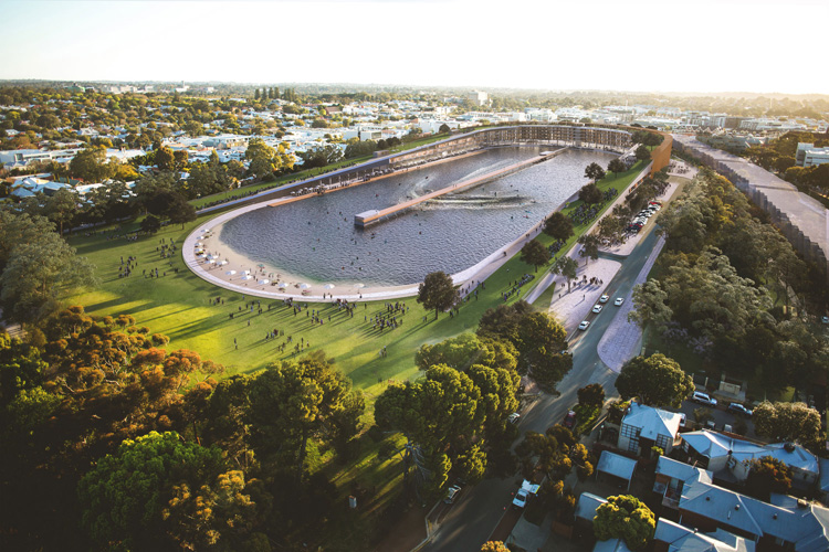 Subi Surf Park: Australia's first Wavegarden might be built in Perth | Photo: SSP