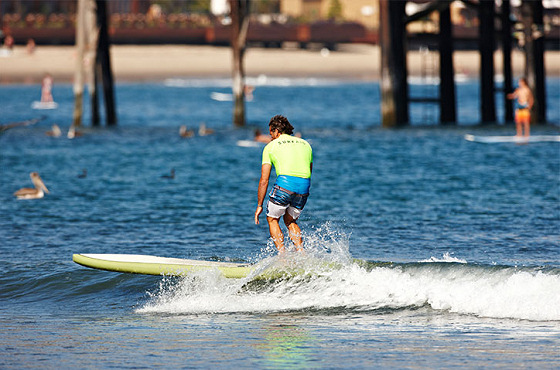 SurfAid Cup: waves were dangerous at Malibu