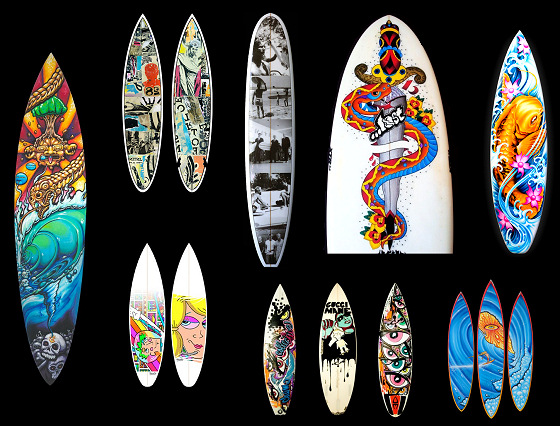 Surfboard art: adding photos and details to your favorite board