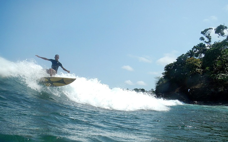 Sao Tome e Principe: perfect warm waves, skilled surfers